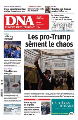 Les Dernières Nouvelles d'Alsace N°20210107 du 07 janvier 2021 à télécharger sur iPad