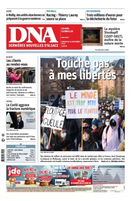 Les Dernières Nouvelles d'Alsace N°20201129 du 29 novembre 2020 à télécharger sur iPad