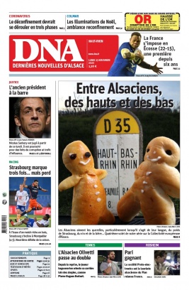Les Dernières Nouvelles d'Alsace N°20201123 du 23 novembre 2020 à télécharger sur iPad