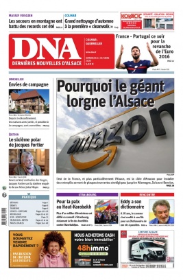 Les Dernières Nouvelles d'Alsace N°20201011 du 11 octobre 2020 à télécharger sur iPad