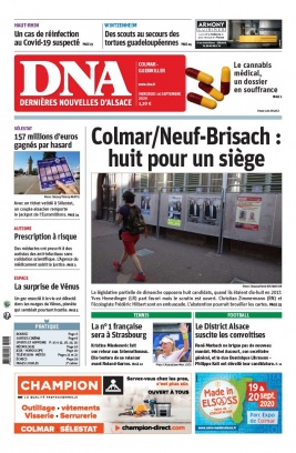 Les Dernières Nouvelles d'Alsace N°20200916 du 16 septembre 2020 à télécharger sur iPad