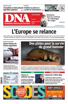 Les Dernières Nouvelles d'Alsace N°20200722 du 22 juillet 2020 à télécharger sur iPad
