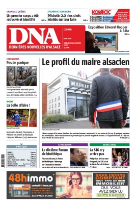 Les Dernières Nouvelles d'Alsace N°20200126 du 26 janvier 2020 à télécharger sur iPad