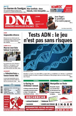 Les Dernières Nouvelles d'Alsace N°20190825 du 25 août 2019 à télécharger sur iPad