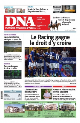 Les Dernières Nouvelles d'Alsace N°20190823 du 23 août 2019 à télécharger sur iPad