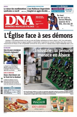 Les Dernières Nouvelles d'Alsace N°20211005 du 05 octobre 2021 à télécharger sur iPad