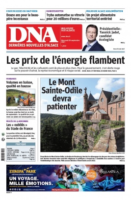 Les Dernières Nouvelles d'Alsace N°20210929 du 29 septembre 2021 à télécharger sur iPad