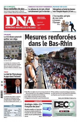 Les Dernières Nouvelles d'Alsace N°20210727 du 27 juillet 2021 à télécharger sur iPad