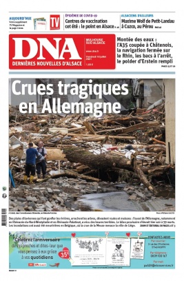 Les Dernières Nouvelles d'Alsace N°20210716 du 16 juillet 2021 à télécharger sur iPad