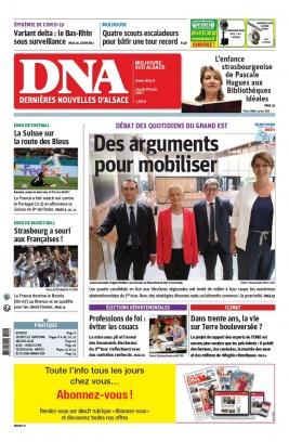 Les Dernières Nouvelles d'Alsace N°20210624 du 24 juin 2021 à télécharger sur iPad