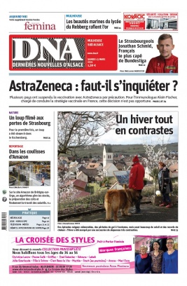Les Dernières Nouvelles d'Alsace N°20210313 du 13 mars 2021 à télécharger sur iPad