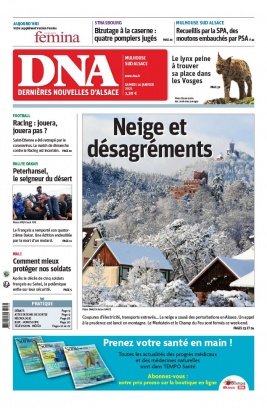 Les Dernières Nouvelles d'Alsace N°20210116 du 16 janvier 2021 à télécharger sur iPad