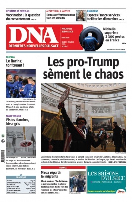 Les Dernières Nouvelles d'Alsace N°20210107 du 07 janvier 2021 à télécharger sur iPad