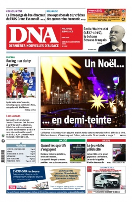 Les Dernières Nouvelles d'Alsace N°20201213 du 13 décembre 2020 à télécharger sur iPad