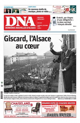 Les Dernières Nouvelles d'Alsace N°20201204 du 04 décembre 2020 à télécharger sur iPad