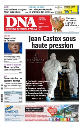 Les Dernières Nouvelles d'Alsace N°20201107 du 07 novembre 2020 à télécharger sur iPad