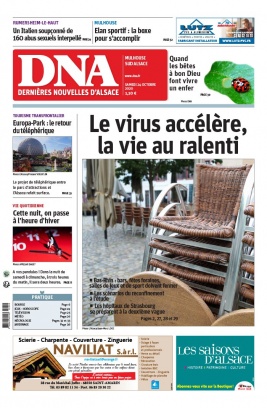Les Dernières Nouvelles d'Alsace N°20201024 du 24 octobre 2020 à télécharger sur iPad