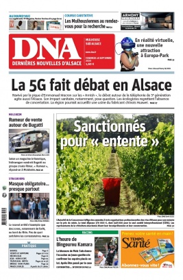 Les Dernières Nouvelles d'Alsace N°20200918 du 18 septembre 2020 à télécharger sur iPad