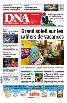 Les Dernières Nouvelles d'Alsace N°20200721 du 21 juillet 2020 à télécharger sur iPad