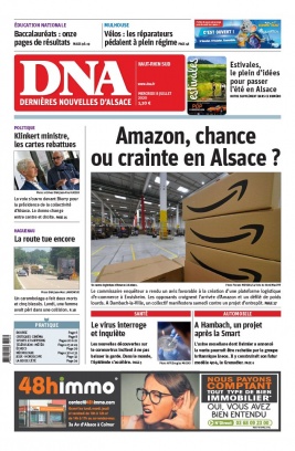 Les Dernières Nouvelles d'Alsace N°20200708 du 08 juillet 2020 à télécharger sur iPad