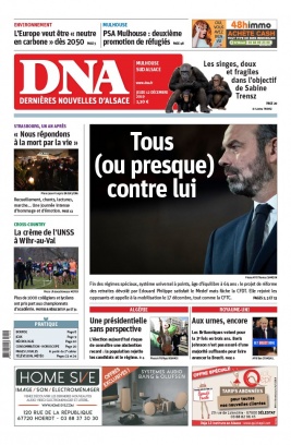 Les Dernières Nouvelles d'Alsace N°20191212 du 12 décembre 2019 à télécharger sur iPad