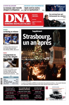 Les Dernières Nouvelles d'Alsace N°20191208 du 08 décembre 2019 à télécharger sur iPad