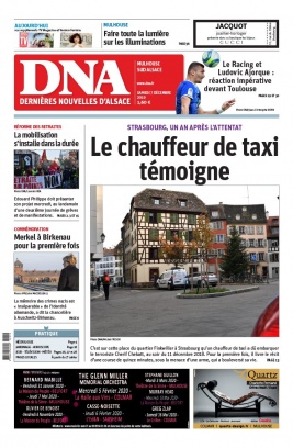 Les Dernières Nouvelles d'Alsace N°20191207 du 07 décembre 2019 à télécharger sur iPad