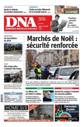 Les Dernières Nouvelles d'Alsace N°20191114 du 14 novembre 2019 à télécharger sur iPad