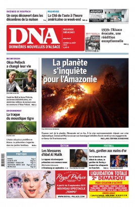 Les Dernières Nouvelles d'Alsace N°20190824 du 24 août 2019 à télécharger sur iPad