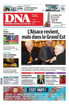 Les Dernières Nouvelles d'Alsace N°20190726 du 26 juillet 2019 à télécharger sur iPad