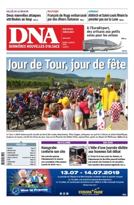 Les Dernières Nouvelles d'Alsace N°20190711 du 11 juillet 2019 à télécharger sur iPad