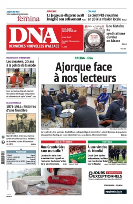Les Dernières Nouvelles d'Alsace N°20211113 du 13 novembre 2021 à télécharger sur iPad