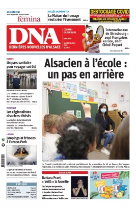 Les Dernières Nouvelles d'Alsace N°20210522 du 22 mai 2021 à télécharger sur iPad