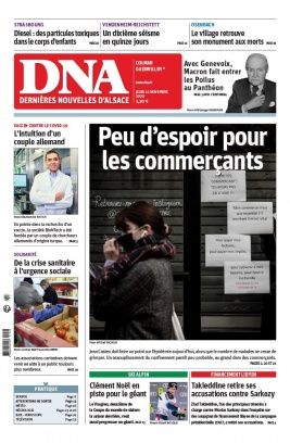 Les Dernières Nouvelles d'Alsace N°20201112 du 12 novembre 2020 à télécharger sur iPad