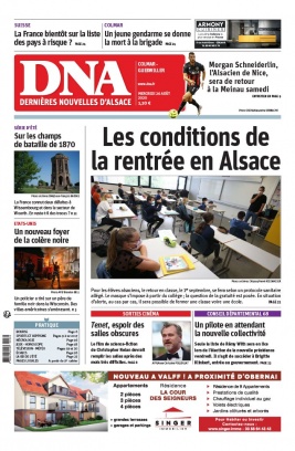 Les Dernières Nouvelles d'Alsace N°20200826 du 26 août 2020 à télécharger sur iPad
