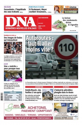Les Dernières Nouvelles d'Alsace N°20200623 du 23 juin 2020 à télécharger sur iPad