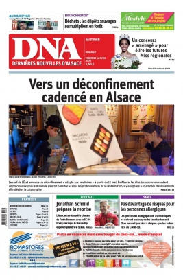 Les Dernières Nouvelles d'Alsace N°20200424 du 24 avril 2020 à télécharger sur iPad