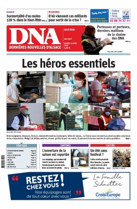 Les Dernières Nouvelles d'Alsace N°20200411 du 11 avril 2020 à télécharger sur iPad