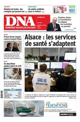 Les Dernières Nouvelles d'Alsace N°20200311 du 11 mars 2020 à télécharger sur iPad