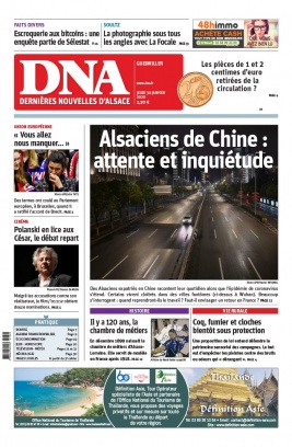 Les Dernières Nouvelles d'Alsace N°20200130 du 30 janvier 2020 à télécharger sur iPad