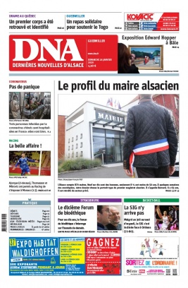Les Dernières Nouvelles d'Alsace N°20200126 du 26 janvier 2020 à télécharger sur iPad