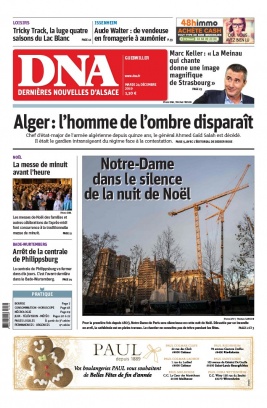 Les Dernières Nouvelles d'Alsace N°20191224 du 24 décembre 2019 à télécharger sur iPad