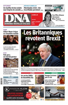 Les Dernières Nouvelles d'Alsace N°20191214 du 14 décembre 2019 à télécharger sur iPad