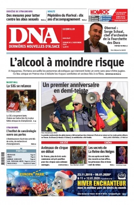Les Dernières Nouvelles d'Alsace N°20191117 du 17 novembre 2019 à télécharger sur iPad