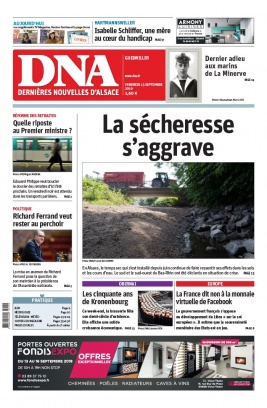 Les Dernières Nouvelles d'Alsace N°20190913 du 13 septembre 2019 à télécharger sur iPad