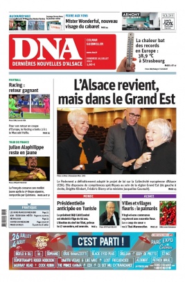 Les Dernières Nouvelles d'Alsace N°20190726 du 26 juillet 2019 à télécharger sur iPad