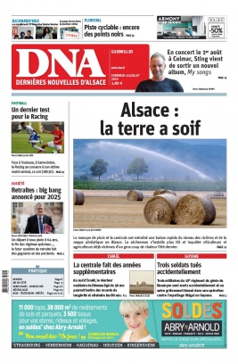 Les Dernières Nouvelles d'Alsace N°20190719 du 19 juillet 2019 à télécharger sur iPad