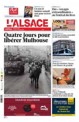 Lisez L'Alsace - Mulhouse du 21 novembre 2024 sur ePresse.fr