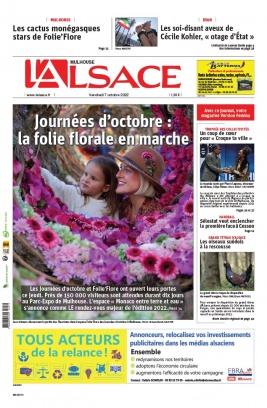L'Alsace N°20221007 du 07 octobre 2022 à télécharger sur iPad