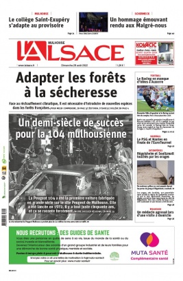 L'Alsace N°20220828 du 28 août 2022 à télécharger sur iPad